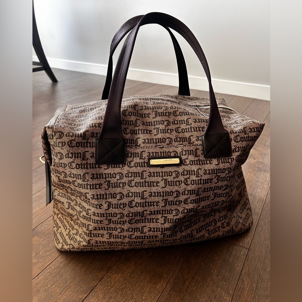 Juicy Couture Brown Travel Bag